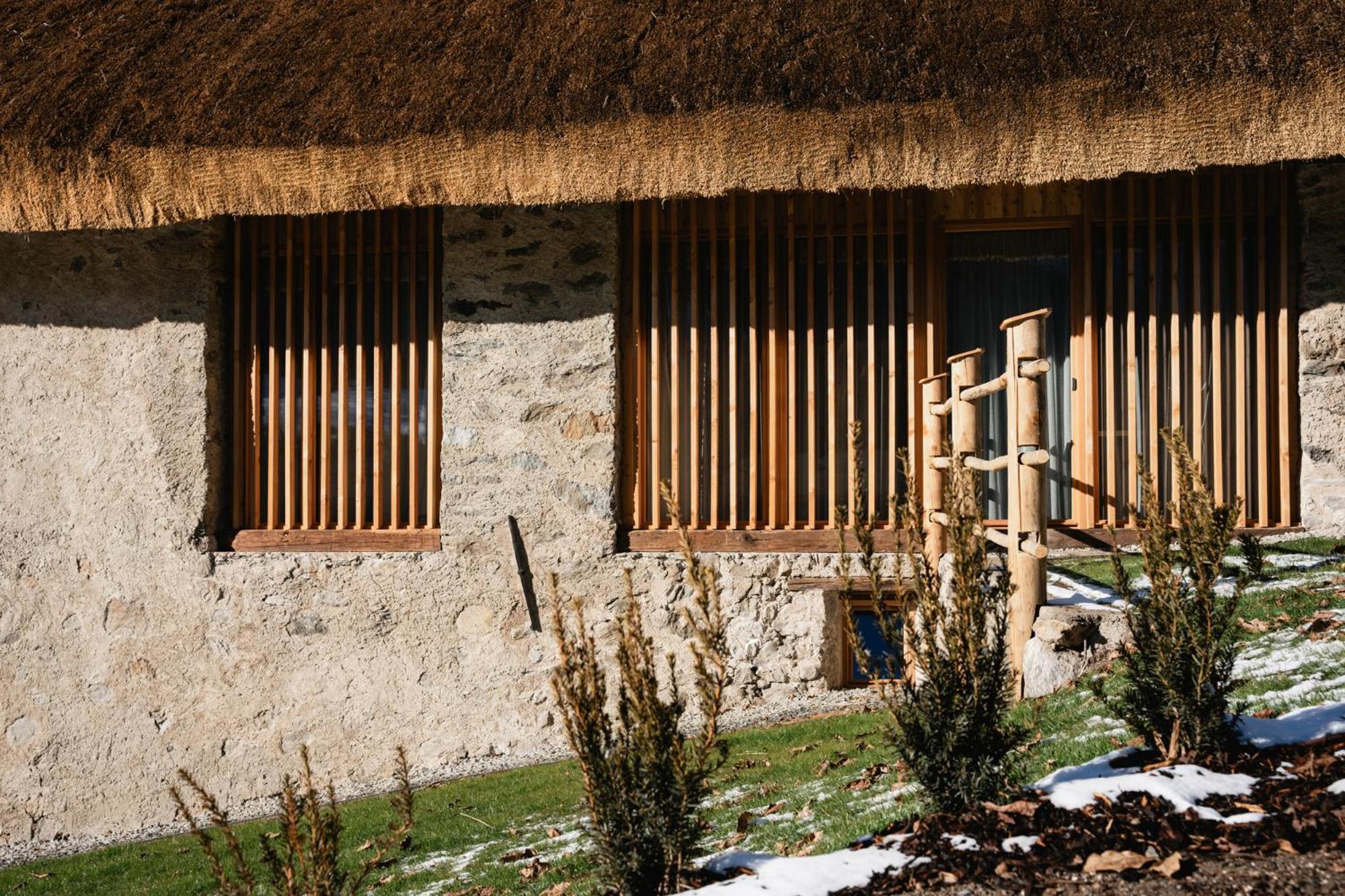 Oberbuchfelder Historic Farmhouse Lajen Exterior foto